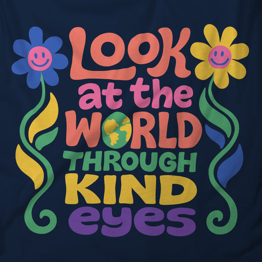 Look At The World Through Kind Eyes - Youth classic tee