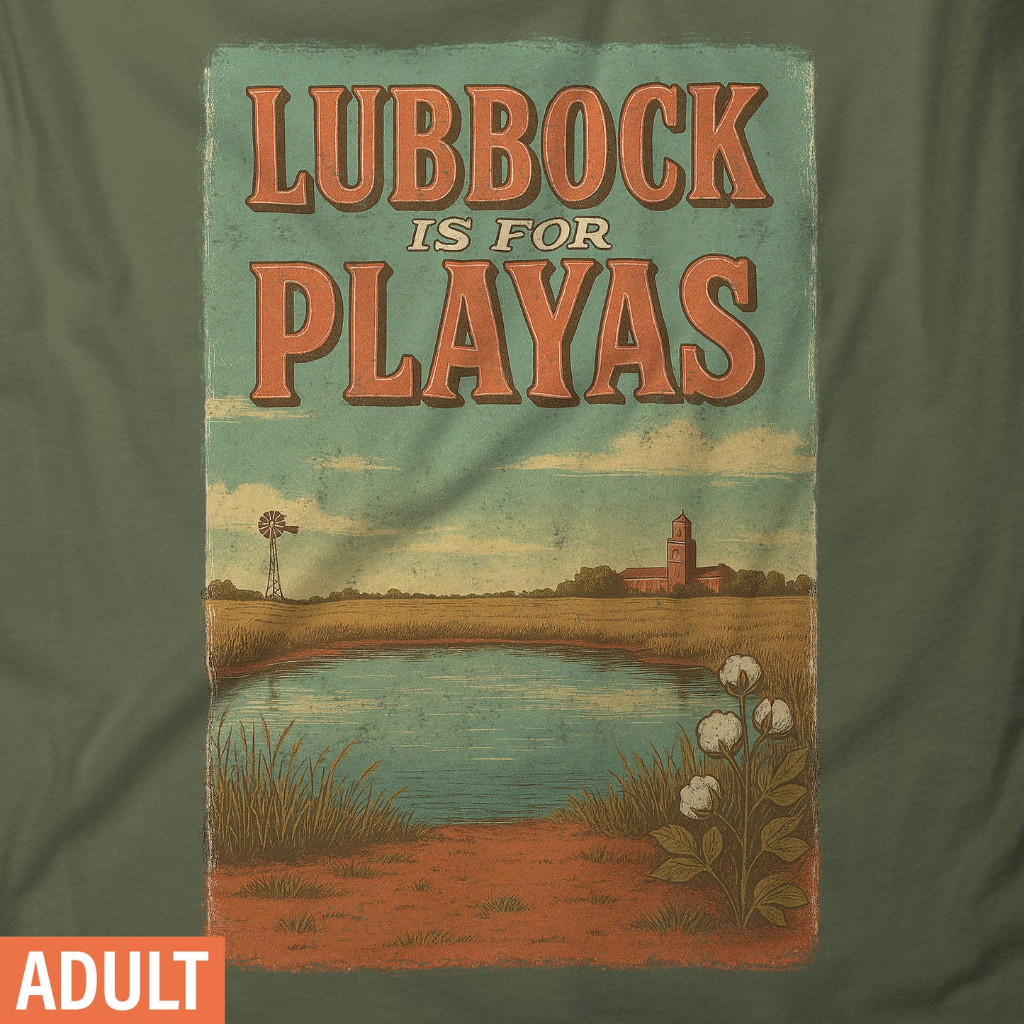 Lubbock is for Playas - Unisex classic tee
