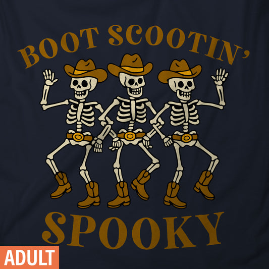 Boot Scootin' Spooky - Adult Short-Sleeve Unisex T-Shirt