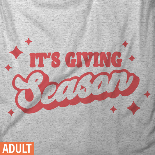 It's Giving Season - Adult Short-Sleeve Unisex T-Shirt