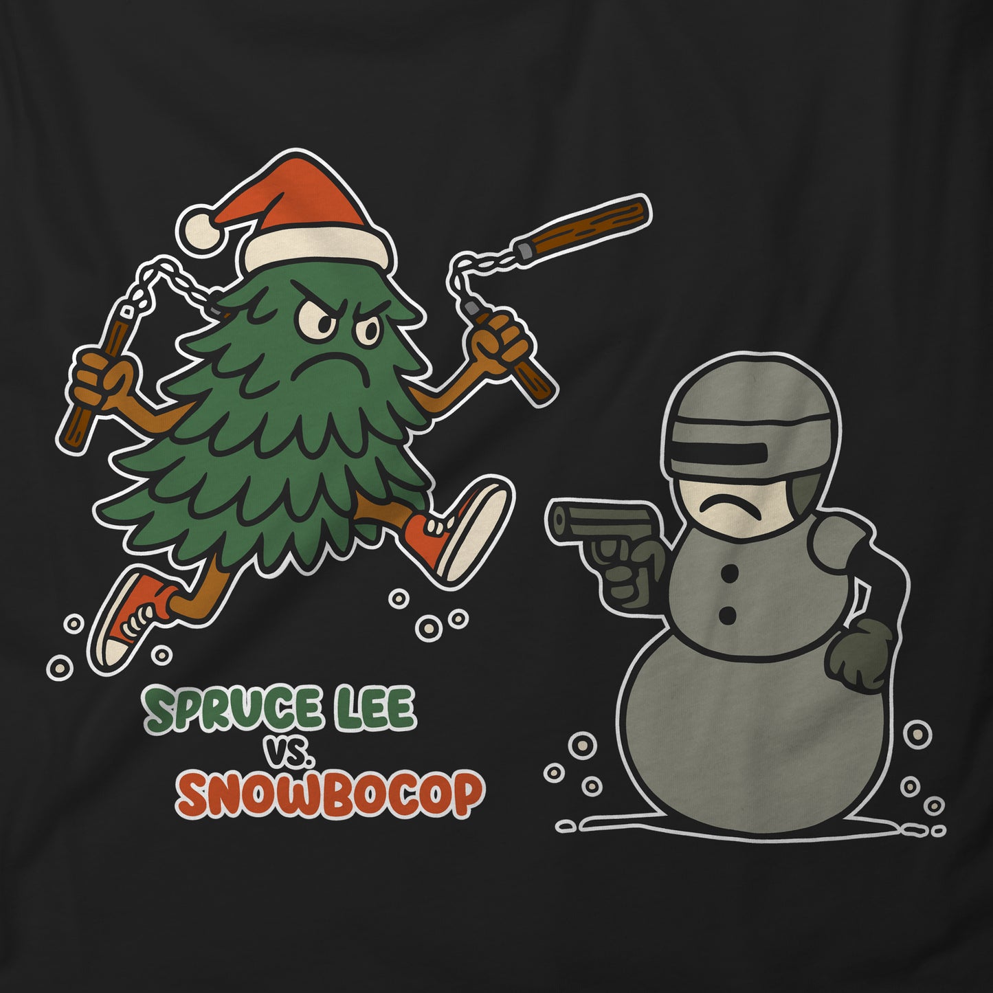 Spruce Lee vs. SnowBoCop - Youth classic tee
