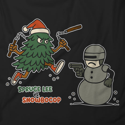 Spruce Lee vs. SnowBoCop - Youth classic tee