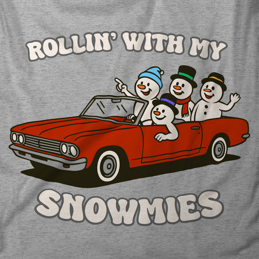 Rollin With My Snowmies - Youth classic tee