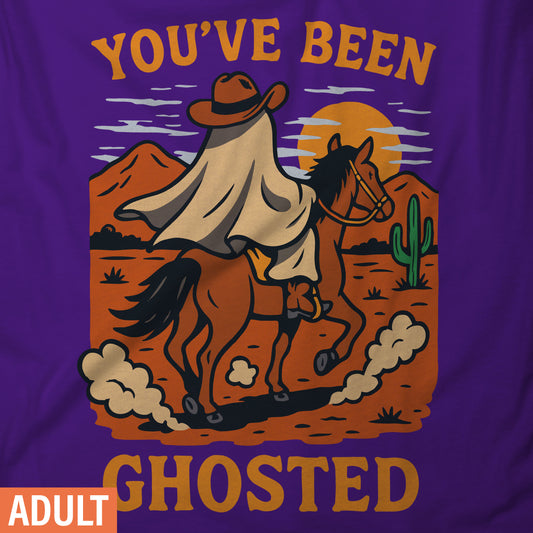 You've Been Ghosted - Adult Short-Sleeve Unisex T-Shirt